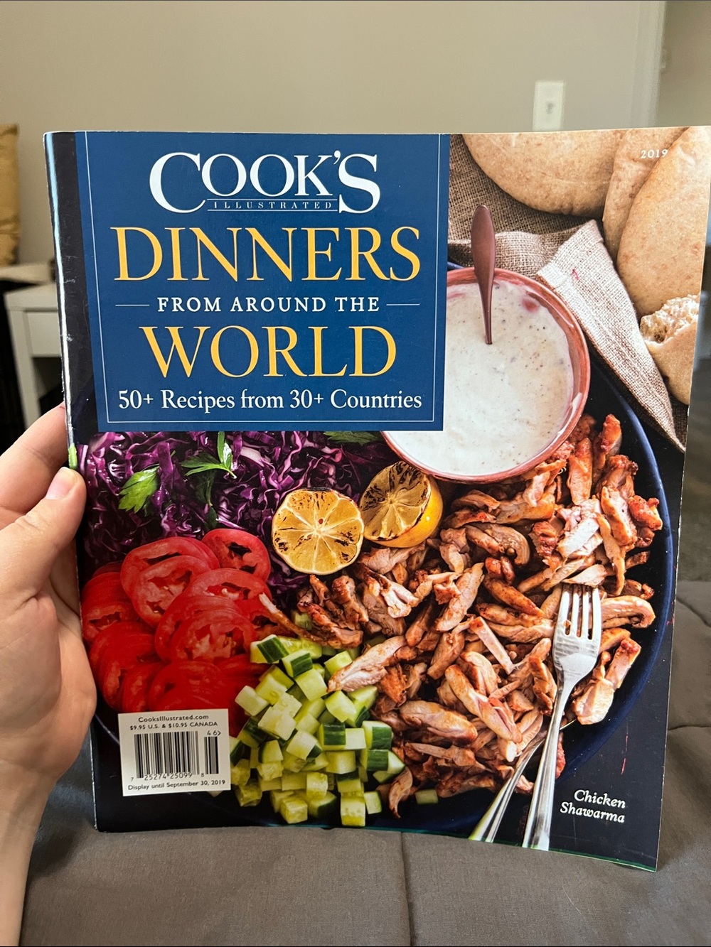 Cooks illustrated Dinners From Around the World  Magazine Cookbook